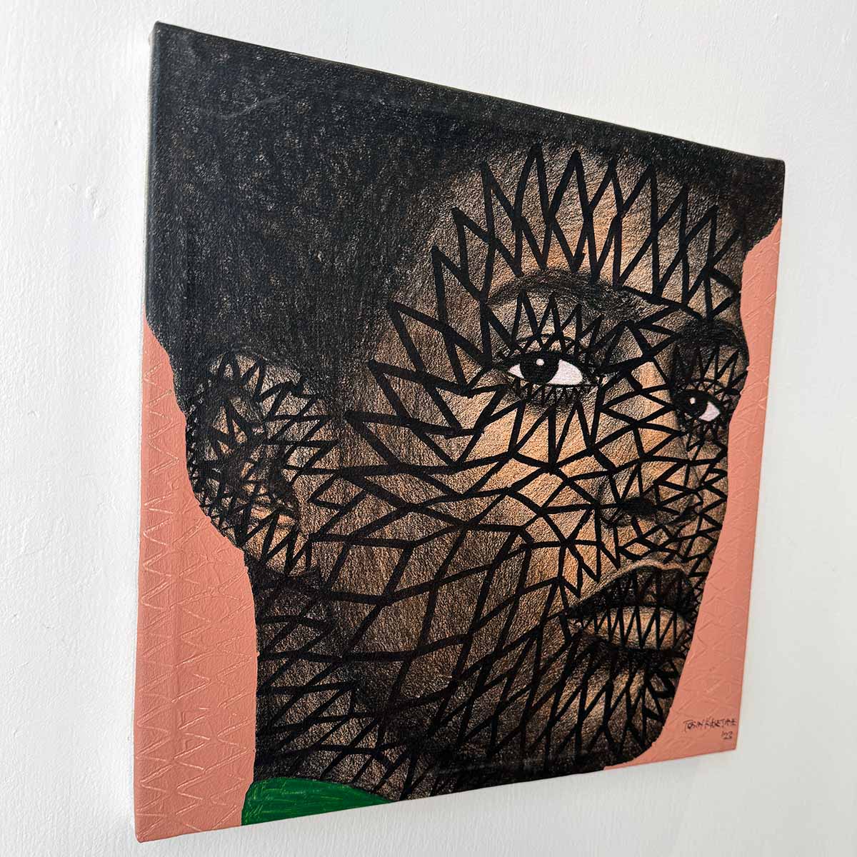 Kalejaye O. Tosin - Portrait II - original artwork - Modern Eden Gallery