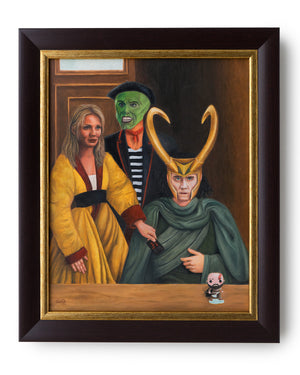 The God of Mischief at Home
