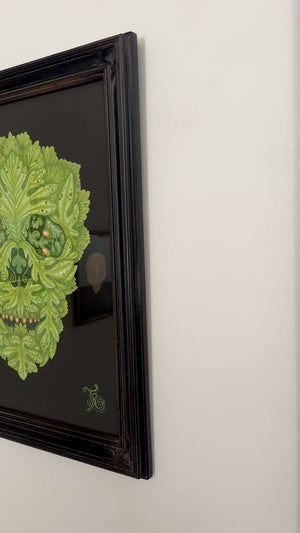 Green Man Skull