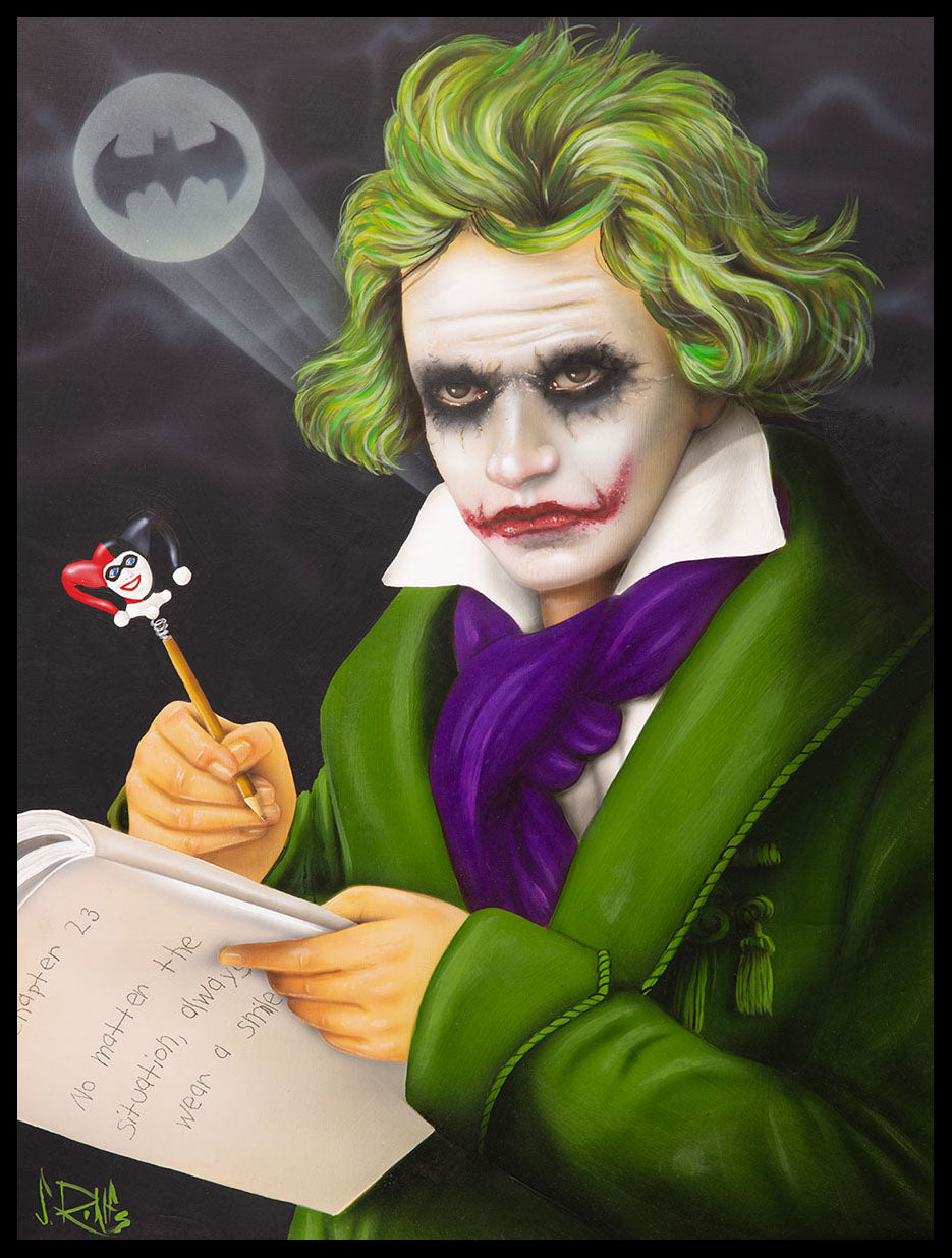 Scott Rohlfs - Joker Van Beethoven - original artwork - Modern