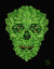 Green Man Skull