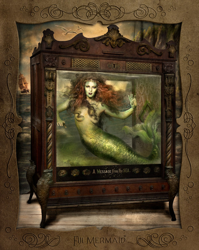 Mermaids do cheapest exist Art Print