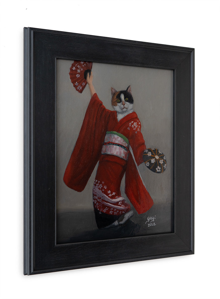 Sandra Yagi - Kimono Neko - Original Artwork - Modern Eden Gallery